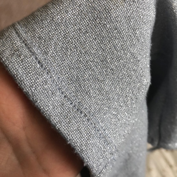 Sparkly silver crop top - Picture 2 of 2